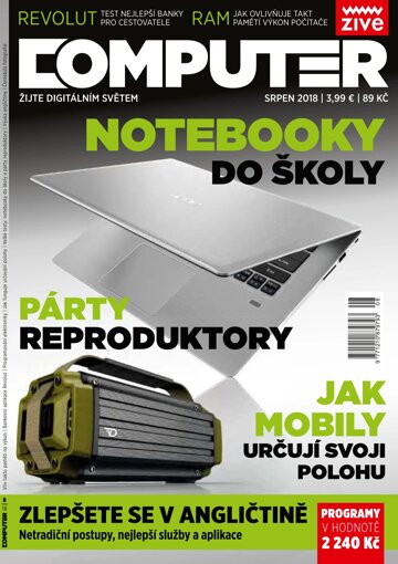 Obálka e-magazínu Computer 8/2018