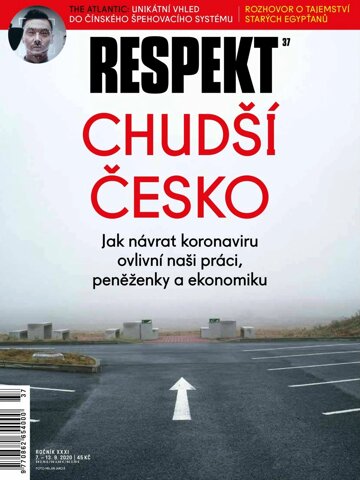 Obálka e-magazínu Respekt 37/2020