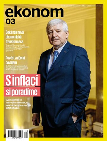 Obálka e-magazínu Ekonom 03 - 13.1.2022