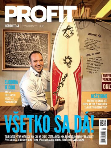 Obálka e-magazínu PROFIT (SK) 6/2015