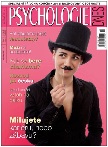 Obálka e-magazínu Psychologie dnes 11/2015