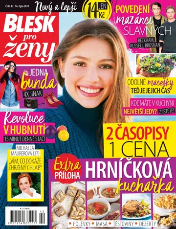 Obálka e-magazínu Blesk pro ženy 16.10.2017