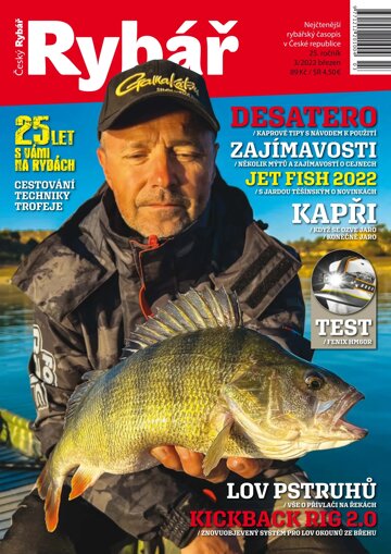 Obálka e-magazínu Český rybář 3/2022