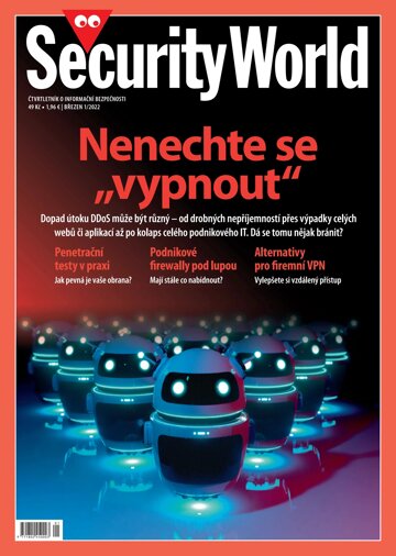 Obálka e-magazínu Security World 1/2022