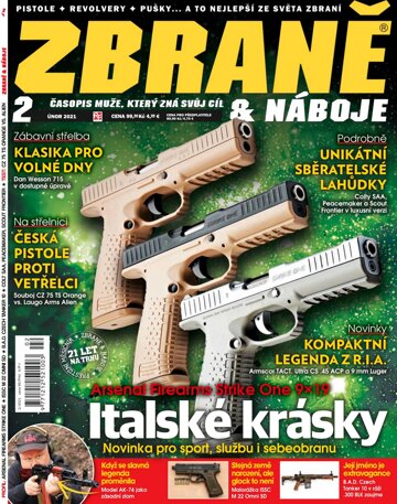 Obálka e-magazínu Zbraně & náboje 2/21