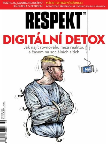 Obálka e-magazínu Respekt 32/2018