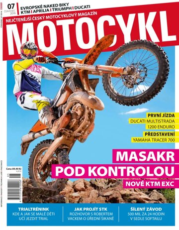 Obálka e-magazínu Motocykl 7/2016