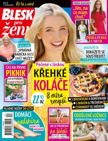 Obálka e-magazínu Blesk pro ženy 20/2024