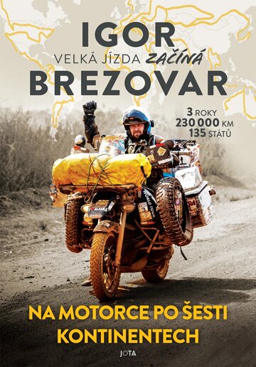Obálka knihy Igor Brezovar. Velká jízda začíná