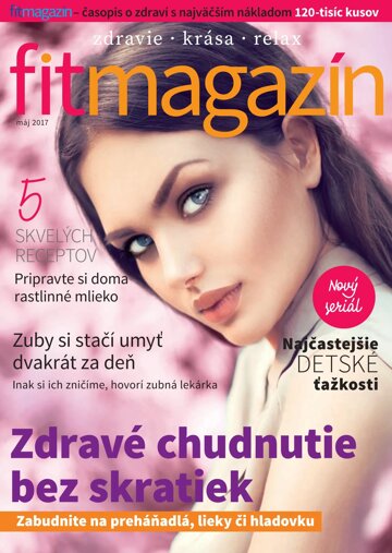 Obálka e-magazínu Fit magazín máj 2017
