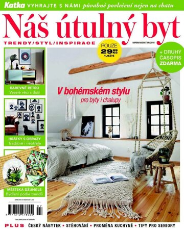 Obálka e-magazínu Náš útulný byt 8/2018