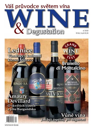Obálka e-magazínu Wine and Degustation 4/2020