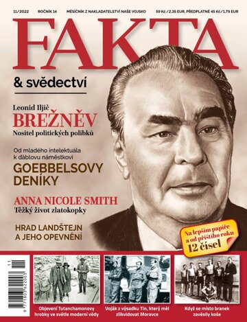 Obálka e-magazínu Fakta a svědectví 11/2022