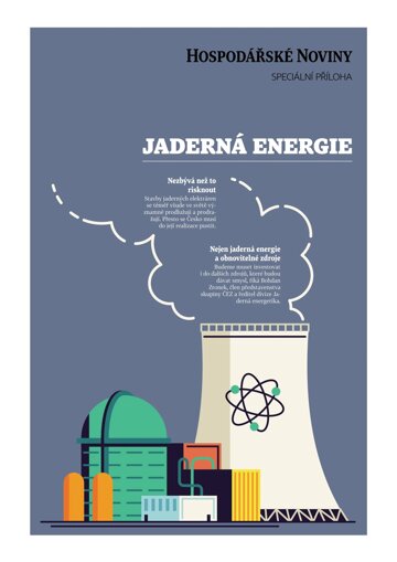 Obálka e-magazínu Hospodářské noviny - příloha 062 - 28.3.2023 Jaderná energie