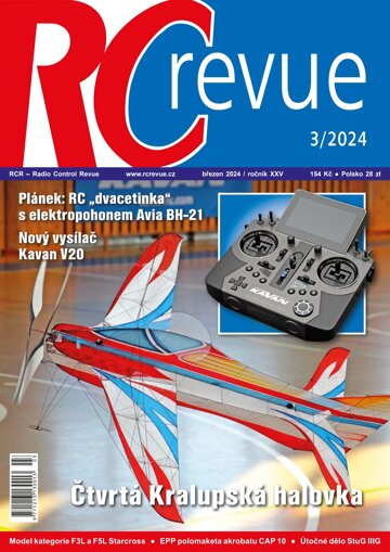 Obálka e-magazínu RC revue 3/2024