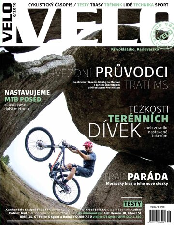 Obálka e-magazínu Velo 6/2016