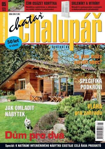 Obálka e-magazínu Chatař Chalupář 5/2018