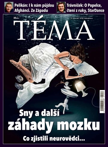 Obálka e-magazínu TÉMA 27.8.2021