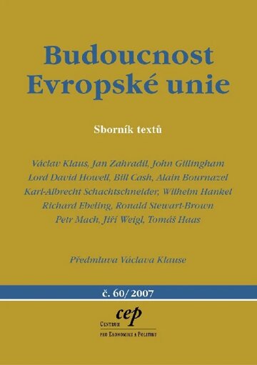 Obálka knihy Budoucnost Evropské unie