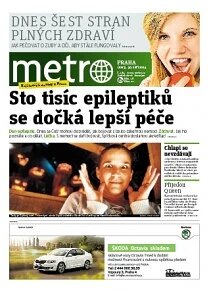 Obálka e-magazínu deník METRO 30.9.2014