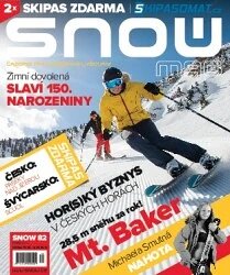 Obálka e-magazínu SNOW 82 - říjen 2014