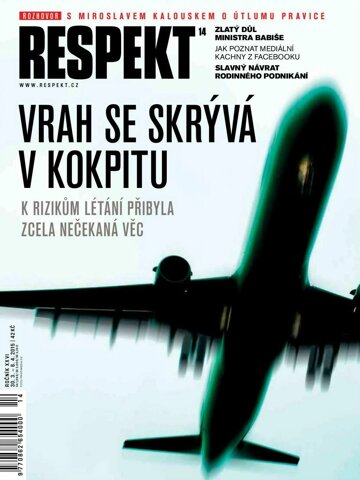 Obálka e-magazínu Respekt 14/2015