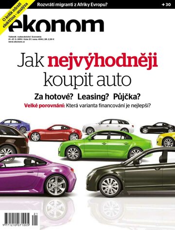 Obálka e-magazínu Ekonom 21 - 21.5.2015