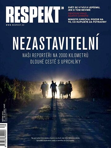 Obálka e-magazínu Respekt 39/2015