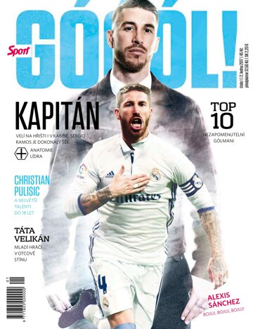Obálka e-magazínu Sport Goool! 2.1.2017