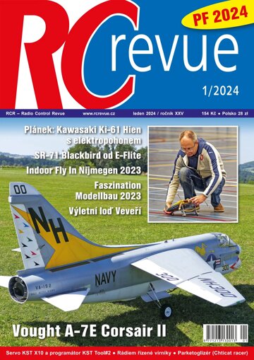 Obálka e-magazínu RC revue 1/2024