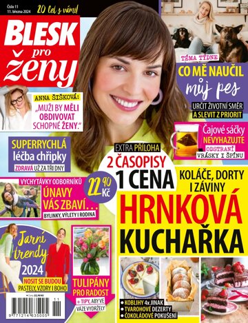 Obálka e-magazínu Blesk pro ženy 11/2024