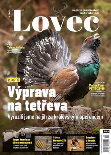 Obálka e-magazínu Lovec 4/2024