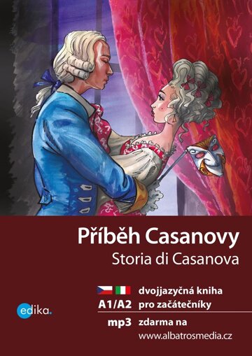 Obálka knihy Příběh Casanovy A1/A2