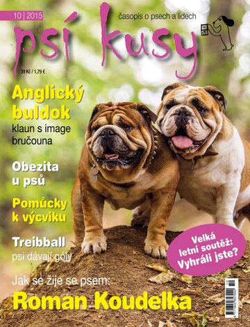 Obálka e-magazínu Psí kusy 10/2015