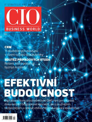 Obálka e-magazínu CIO Business World 4/2016