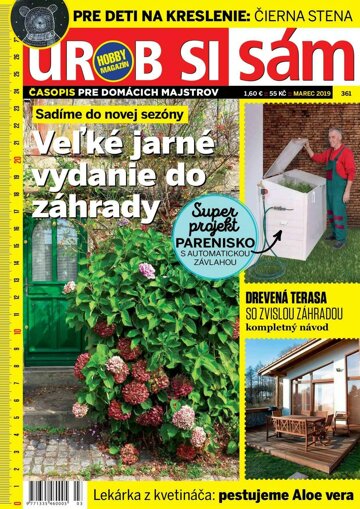 Obálka e-magazínu Urob si sám 3/2019