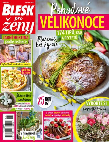 Obálka e-magazínu Blesk pro ženy speciál č.1/2023 - Velikonoce