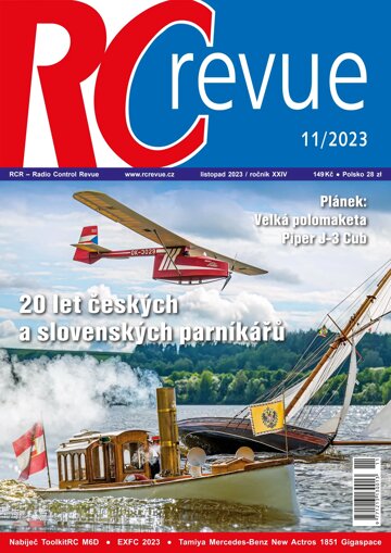 Obálka e-magazínu RC revue 11/2023