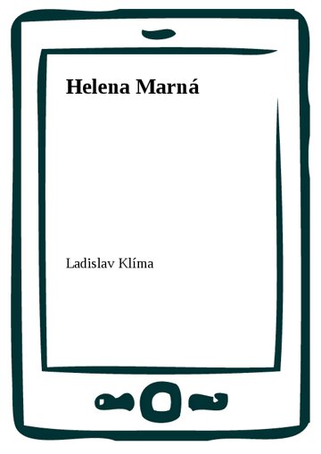 Obálka knihy Helena Marná