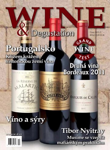 Obálka e-magazínu Wine and Degustation 2/2015