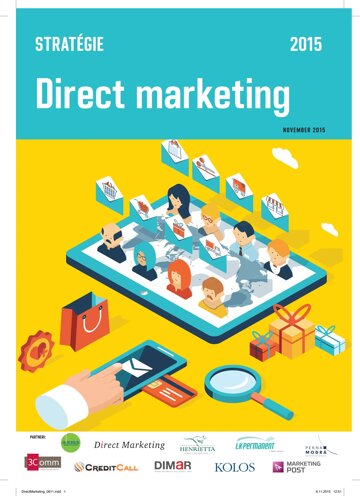 Obálka e-magazínu Direct marketing 2015