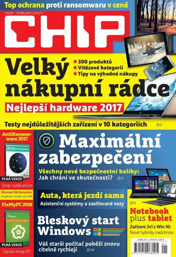 Obálka e-magazínu CHIP 2/2017