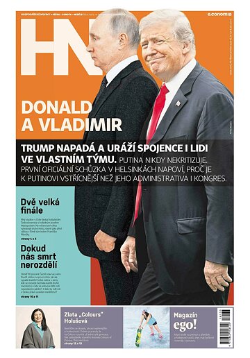 Obálka e-magazínu Hospodářské noviny 133 - 13.7.2018