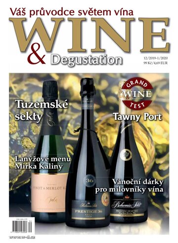 Obálka e-magazínu Wine and Degustation 12-1/2020