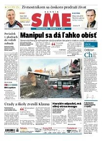 Obálka e-magazínu SME 9.1.2013