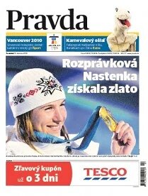 Obálka e-magazínu Pravda 15.2.2010