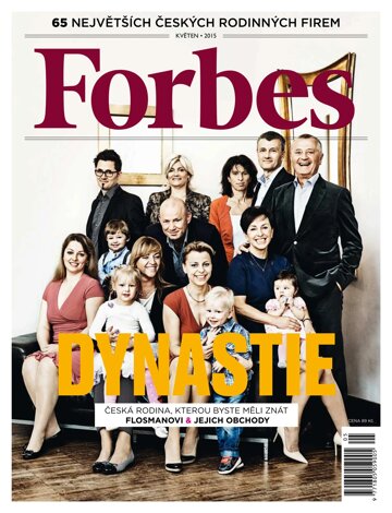 Obálka e-magazínu Forbes 5/2015