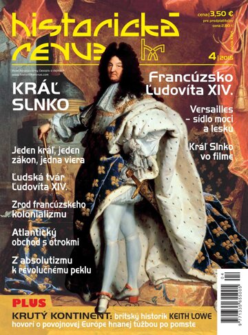 Obálka e-magazínu Historická Revue apríl 2015