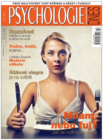Obálka e-magazínu Psychologie dnes 10/2015
