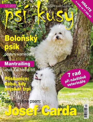 Obálka e-magazínu Psí kusy 12/2015